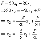 Solve for x sub 2